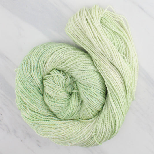 PISTACHIO Hand Dyed on Buttery Soft DK - Semi-Solid Colorway