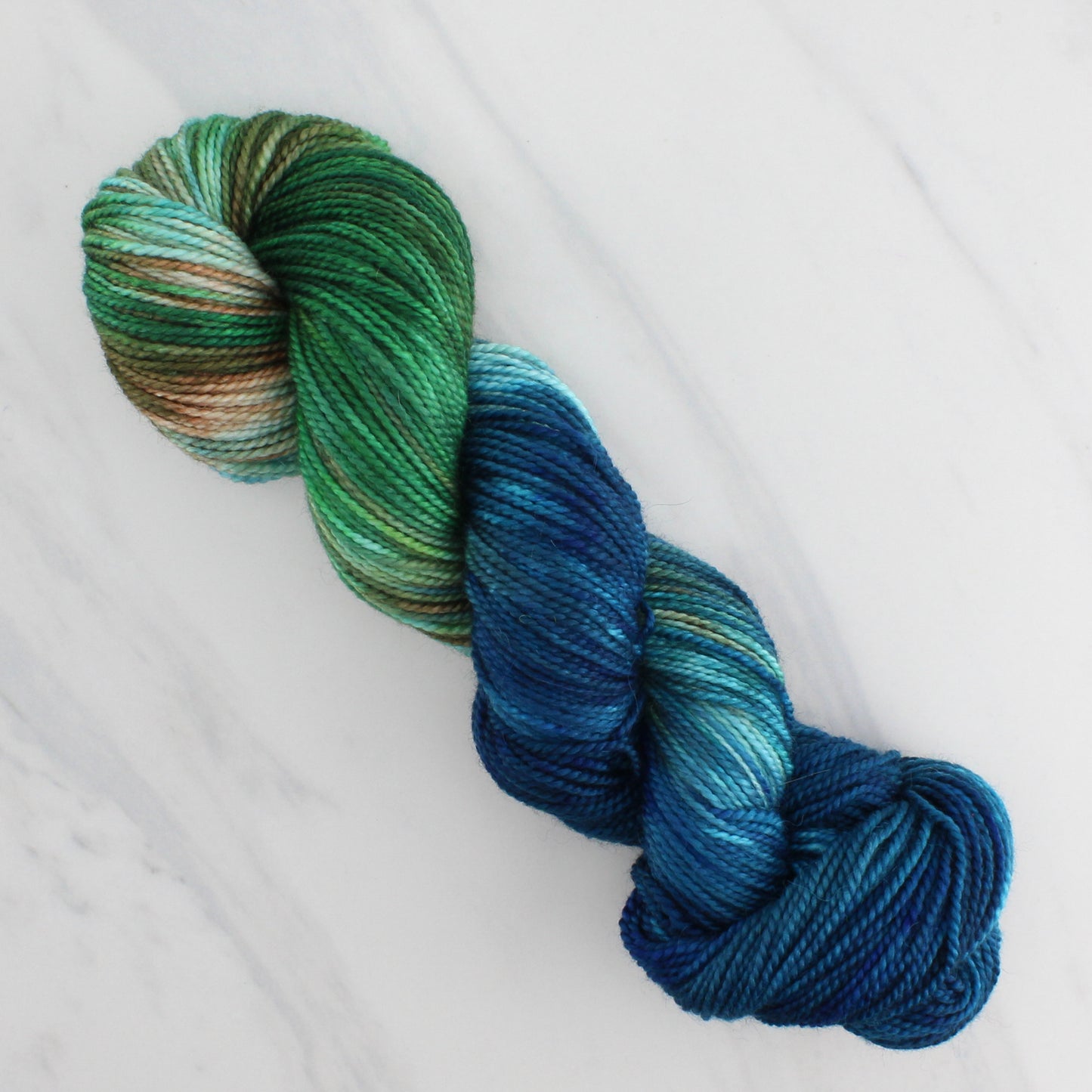 PLANET EARTH Hand Dyed on Buttery Soft DK - Block Variegated Yarn
