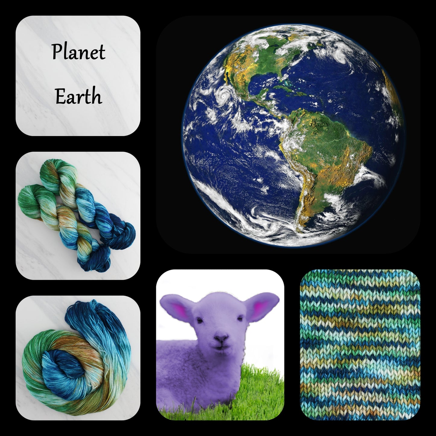 PLANET EARTH - Yarn Dyed to Order