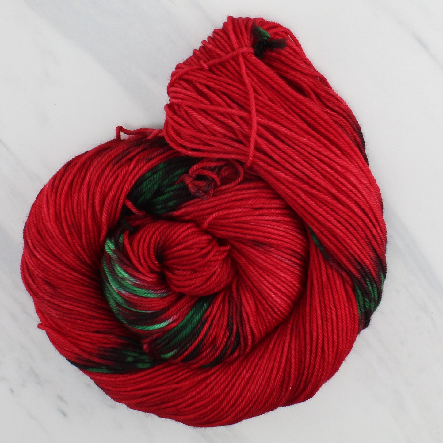 POINSETTIA Indie-Dyed Yarn on Squoosh DK - Ikat Colorway