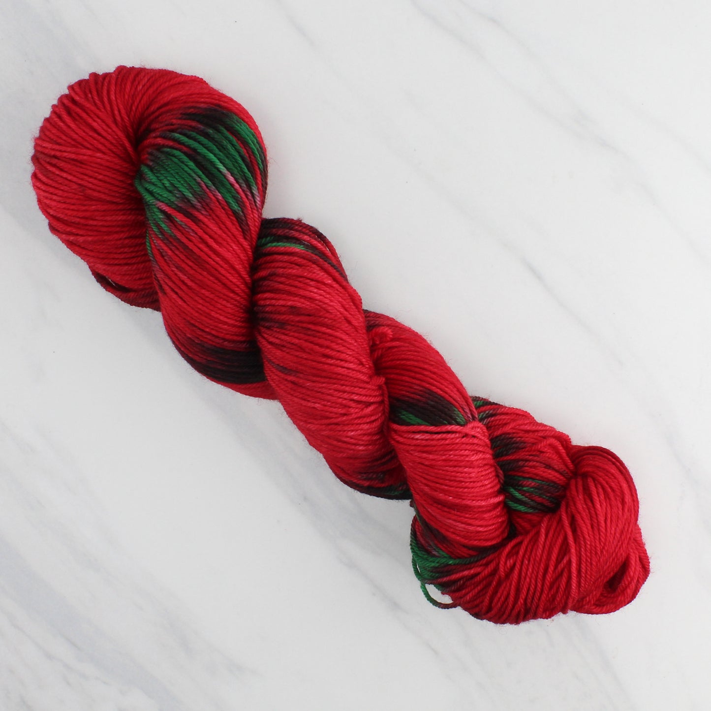 POINSETTIA Indie-Dyed Yarn on Squoosh DK - Ikat Colorway