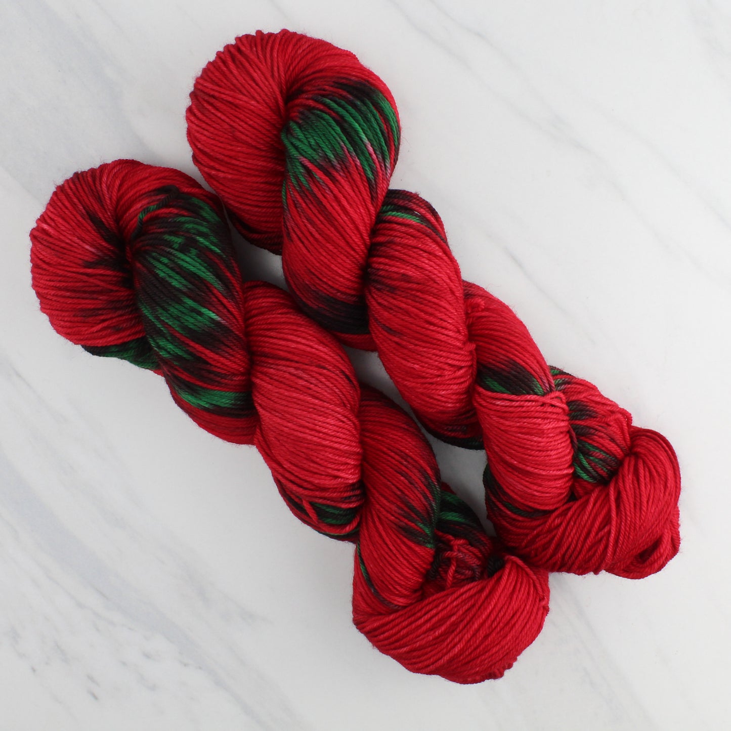 POINSETTIA Indie-Dyed Yarn on Squoosh DK - Ikat Colorway