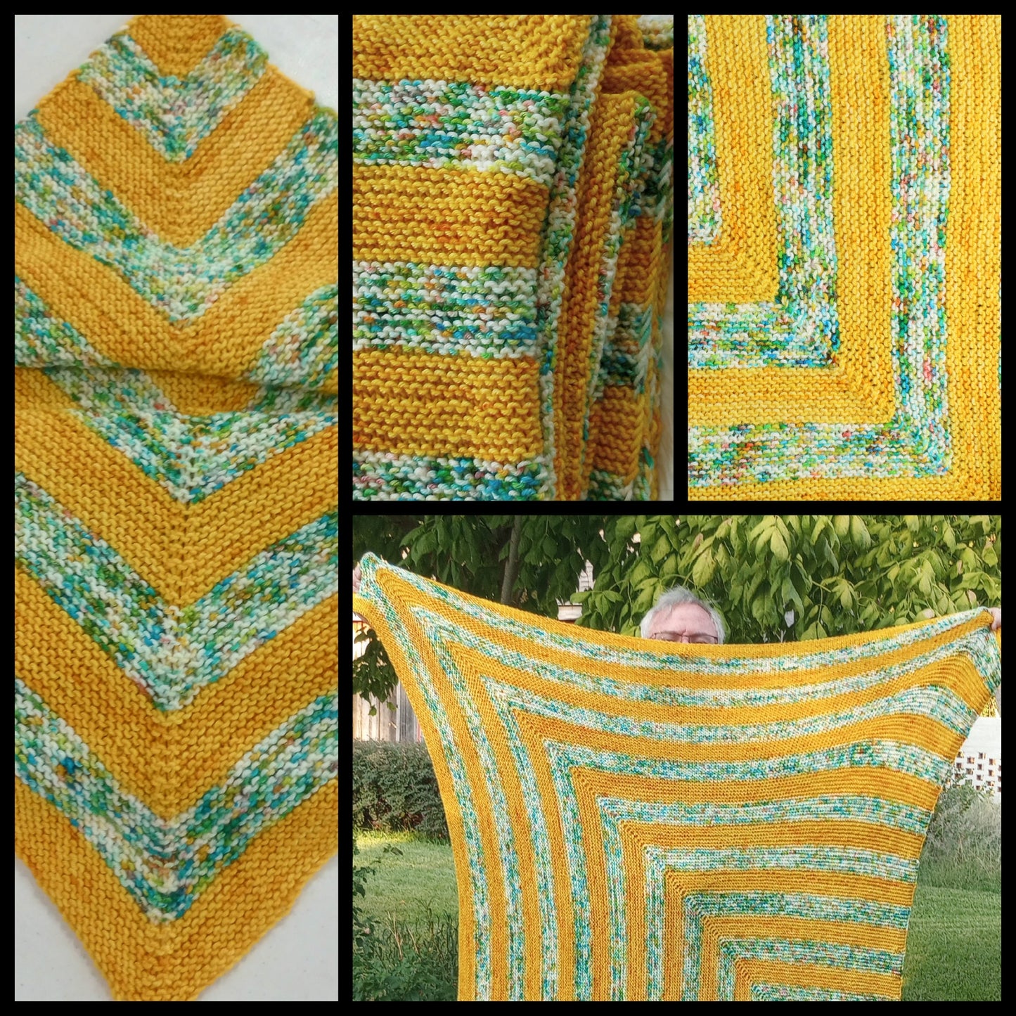 POSITIVE CURVATURE BLANKET - Knitting Pattern