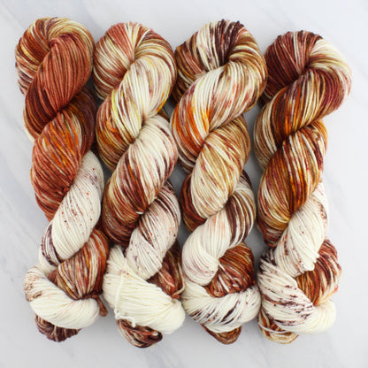 PUMPKIN SPICE LATTE on Squoosh DK - Assigned Pooling Colorway