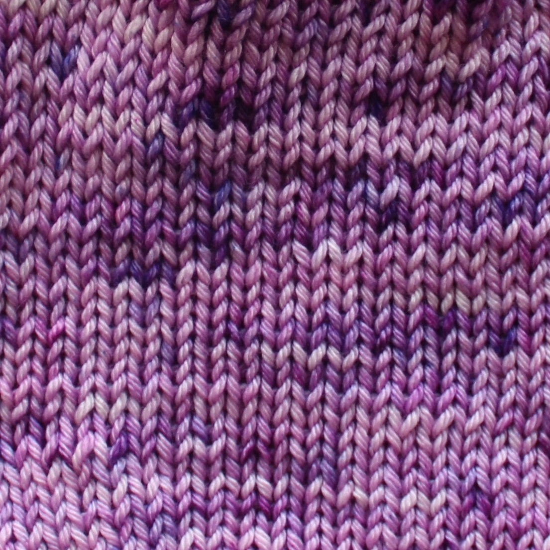 PURPLE DELIGHT on Squiggle Sock - Indie-Dyed Yarn - Purple Lamb