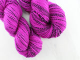 FANDANGO Indie-Dyed Yarn on Stained Glass Sock