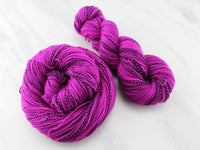 FANDANGO Indie-Dyed Yarn on Stained Glass Sock