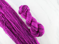 FANDANGO Indie-Dyed Yarn on Stained Glass Sock