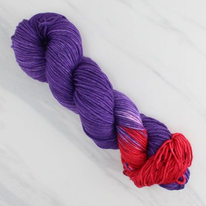 RED HAT SOCIETY - Yarn Dyed to Order - Assigned Pooling Colorway
