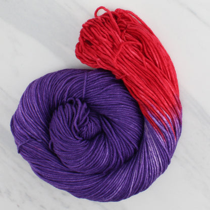 RED HAT SOCIETY - Yarn Dyed to Order - Assigned Pooling Colorway