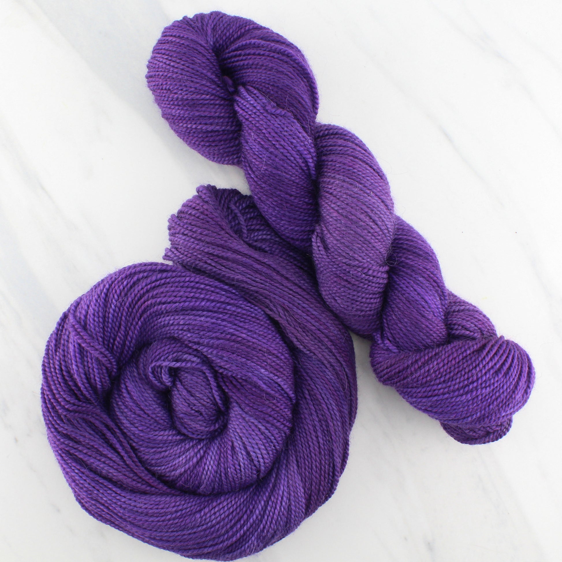 REGAL Hand-Dyed Yarn on Buttery Soft DK - Purple Lamb