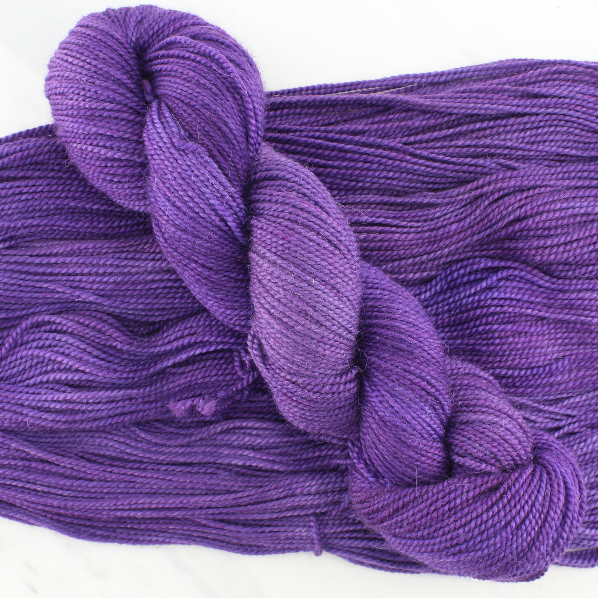 REGAL Hand-Dyed Yarn on Buttery Soft DK - Purple Lamb