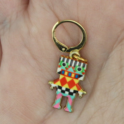ROBOT STITCH MARKER SETS FOR KNITTING AND CROCHET
