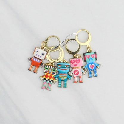 ROBOT STITCH MARKER SETS FOR KNITTING AND CROCHET