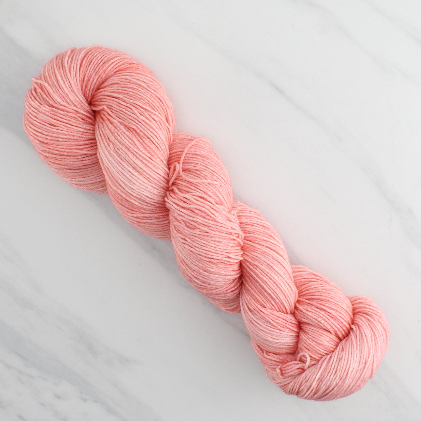 ROSE PETALS Hand Dyed on Sock Perfection - Semi-Solid Colorway