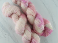 ROSY-FINGERED DAWN Indie-Dyed Yarn on Suri Lace Cloud