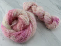 ROSY-FINGERED DAWN Indie-Dyed Yarn on Suri Lace Cloud