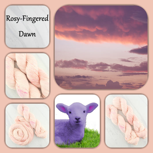 Odyssey Collection - ROSY-FINGERED DAWN - Yarn Dyed to Order