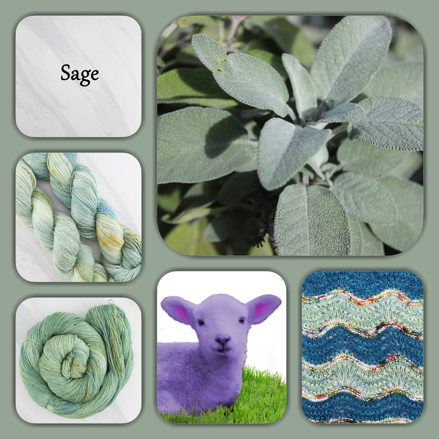 SAGE - Yarn Dyed to Order