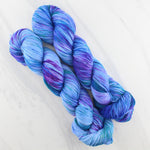 SAPPHIRE DREAMS Hand-Dyed Yarn on Sock Perfection