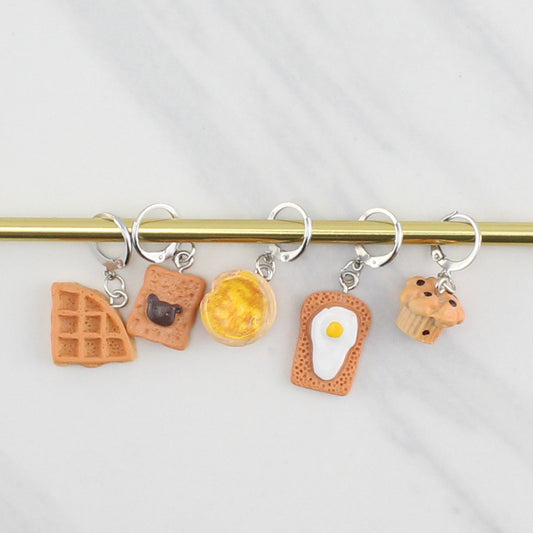 SECOND BREAKFAST STITCH MARKER SETS FOR KNITTING AND CROCHET