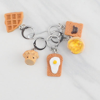 SECOND BREAKFAST STITCH MARKER SETS FOR KNITTING AND CROCHET
