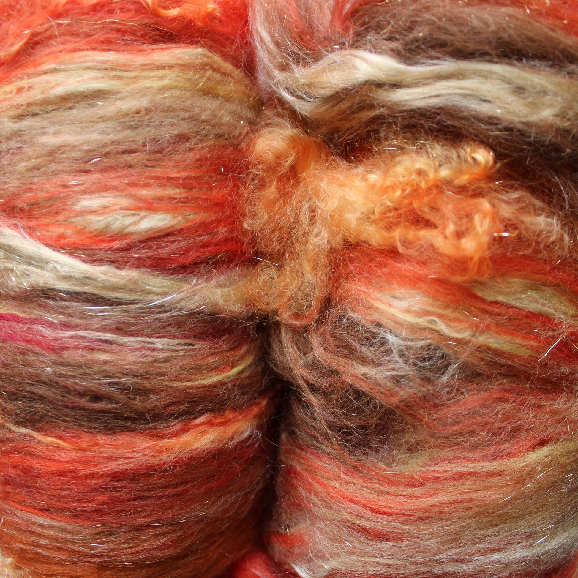 SEDONA Textured Luxury Art Batts to Spin and Felt - Purple Lamb