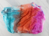 HAND-DYED SILK HANKIES/MAWATA - Colorway #15