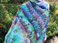 BEAUTIFUL UNIVERSE Hand-Dyed Silk Scarf - 35 x 35 inch square