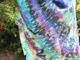 BEAUTIFUL UNIVERSE Hand-Dyed Silk Scarf - 35 x 35 inch square