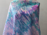SPRING BREEZE Hand-Dyed Silk Scarf - 35 x 35 inch square