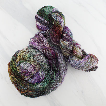 SMITTEN on Squiggle Sock - Indie-Dyed Yarn - Purple Lamb