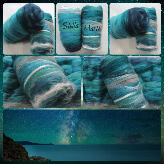 STELLA MARIS Art Batts to Spin and Felt
