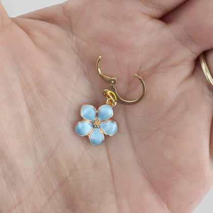 FLOWER STITCH MARKER SETS FOR KNITTING AND CROCHET