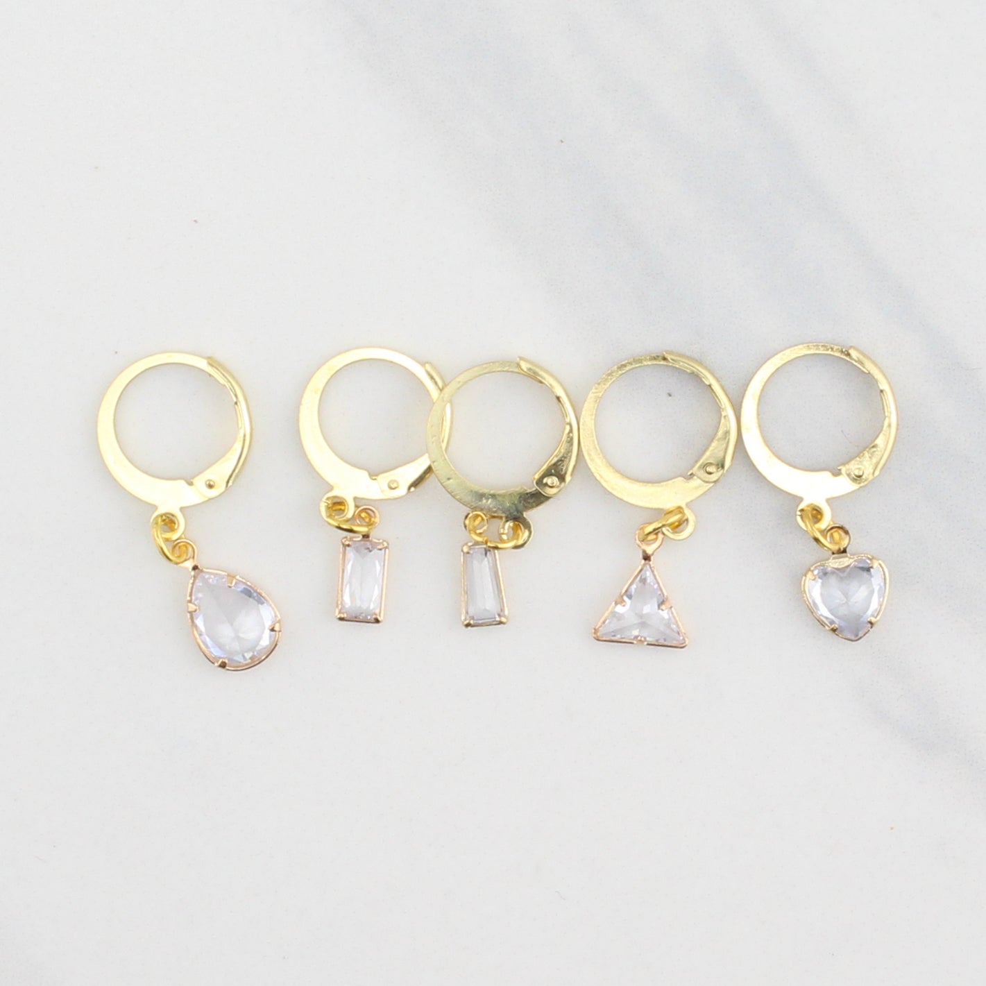 GEM STITCH MARKER SETS FOR KNITTING AND CROCHET
