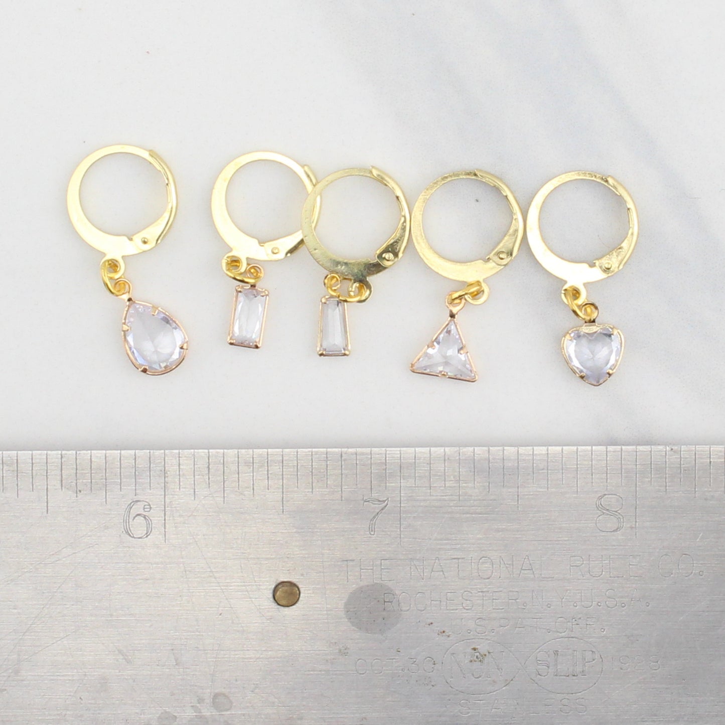 GEM STITCH MARKER SETS FOR KNITTING AND CROCHET