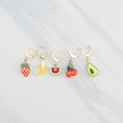 FRUIT STITCH MARKER SETS FOR KNITTING AND CROCHET