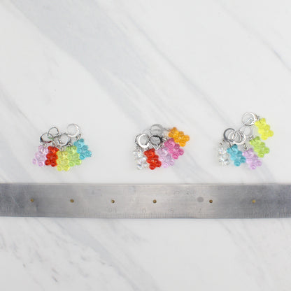 GUMMY BEAR STITCH MARKER SETS FOR KNITTING AND CROCHET