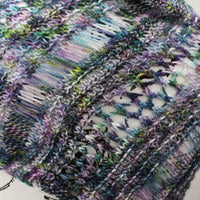 MONET'S CATHEDRAL Hand-Dyed Yarn on Stained Glass Sock