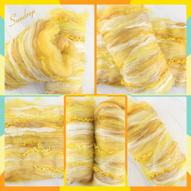 SUNDROP Art Batts to Spin and Felt