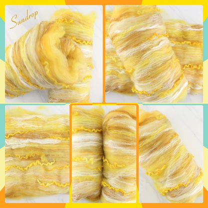 SUNDROP Art Batts to Spin and Felt