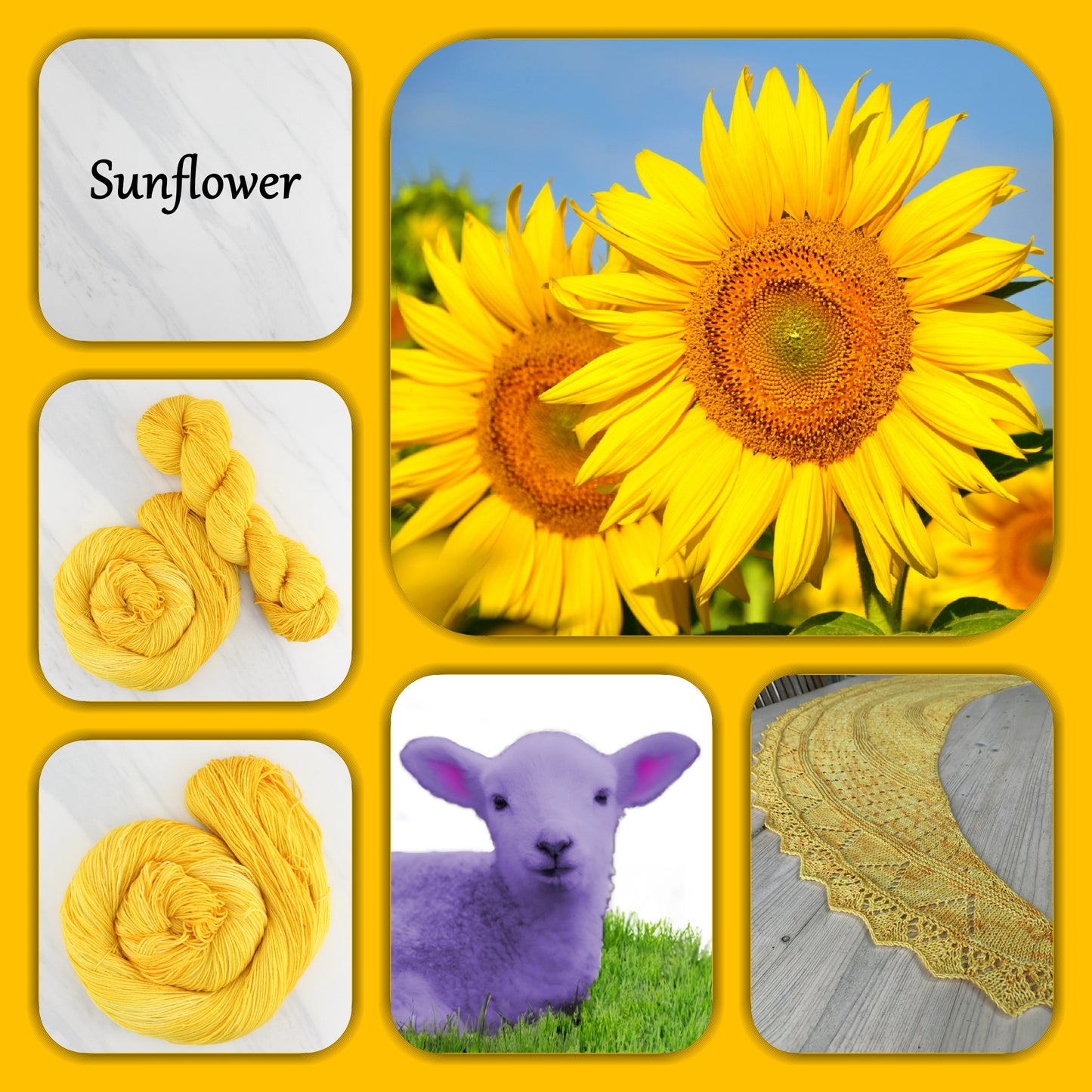 SUNFLOWER - Yarn Dyed to Order