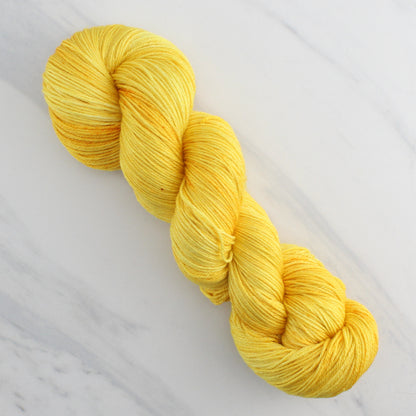 SUNFLOWER Indie-Dyed Yarn on So Silky Fingering