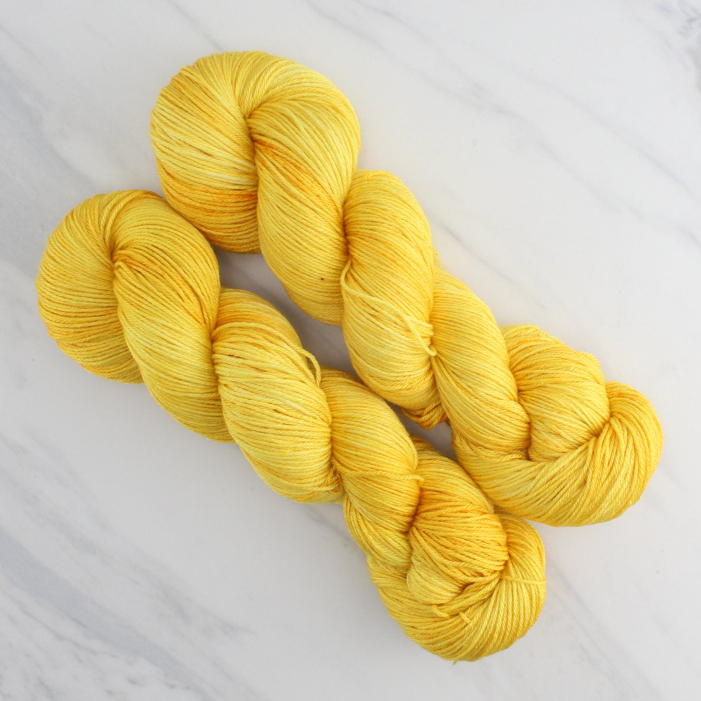 SUNFLOWER Indie-Dyed Yarn on So Silky Fingering