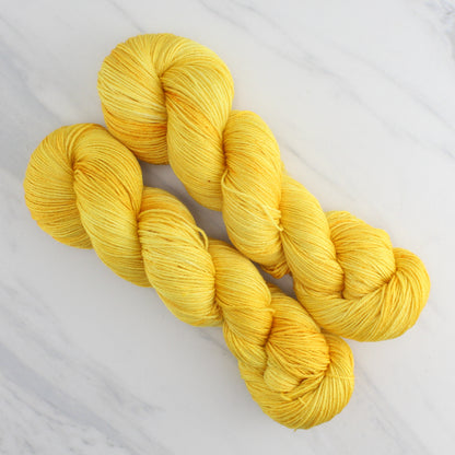SUNFLOWER Indie-Dyed Yarn on So Silky Fingering