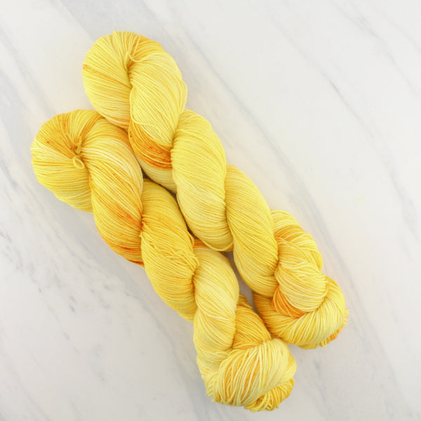 SUNFLOWER Indie-Dyed Yarn on Sock Perfection in Solidarity with Ukraine