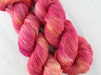 SUNRISE, SUNSET Indie-Dyed Yarn on Feather Sock
