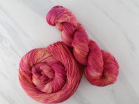 SUNRISE, SUNSET Indie-Dyed Yarn on Feather Sock