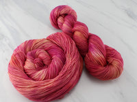 SUNRISE, SUNSET Indie-Dyed Yarn on Feather Sock