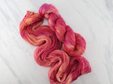 SUNRISE, SUNSET Indie-Dyed Yarn on Feather Sock